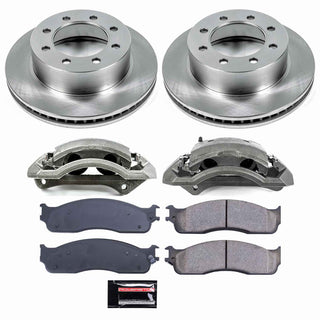 PowerStop Autospecialty Kit with Calipers (FRONT): Fits Most Dodge 6.7L Diesel/5.9L Diesel/5.7L/3.7L (03-08)