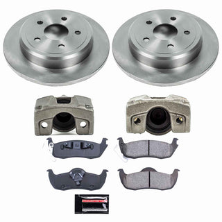PowerStop Autospecialty Brake Kit (REAR): Jeep Grand Cherokee 05-10 w/ Calipers
