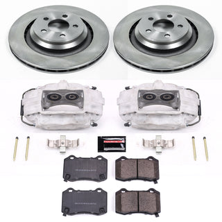 PowerStop Autospecialty Brake Kit w/ Caliper (REAR): Fits Most Chrysler/Dodge (05-20)