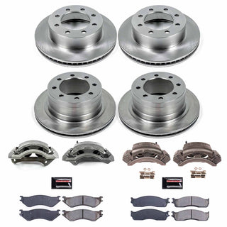 PowerStop Autospecialty Kit (FRONT AND REAR): Dodge Ram 3500 03-08 6.7L Diesel/5.9L Diesel/5.7L