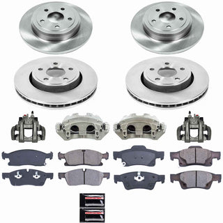 PowerStop Autospecialty Kit (FRONT & REAR): Dodge Durango / Jeep Grand Cherokee 11-17 5.7L/3.6L