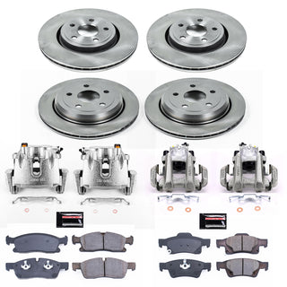 PowerStop Autospecialty Kit (FRONT & REAR): Dodge Durango / Jeep Grand Cherokee 12-17 5.7L/3.6L