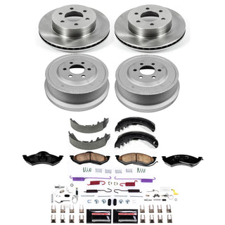PowerStop Brake Kit (FRONT & REAR): Dodge Durango 98-99