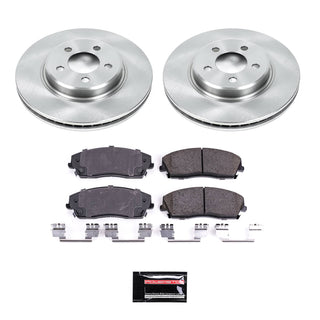 PowerStop Autospecialty Brake Kit (FRONT): Fits Most Chrysler/Dodge (05-23)