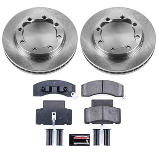 PowerStop Autospecialty Brake Kit (FRONT): Dodge Ram 2500/Ram 3500 94-99 8.0L/5.9L Diesel/5.2L