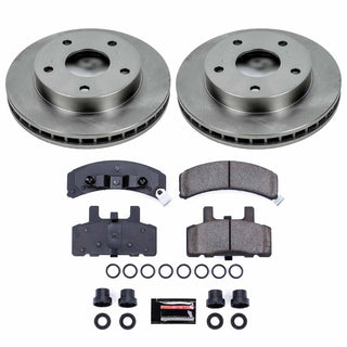 PowerStop Autospecialty Brake Kit (FRONT): Dodge Ram 1500 94-99 5.2L/3.9L