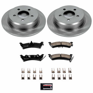 PowerStop Brake Kit (REAR): Jeep Grand Cherokee 93-98
