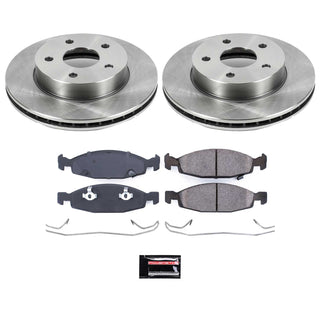PowerStop Autospecialty Brake Kit (FRONT): Jeep Grand Cherokee 99-02