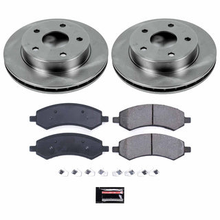 PowerStop Autospecialty Brake Kit (FRONT): Dodge Dakota 05-10