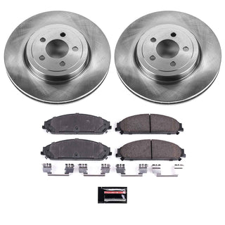 PowerStop Autospecialty Brake Kit (FRONT): Fits Most Chrysler/Dodge (05-23)
