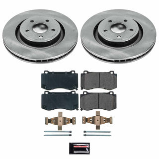 PowerStop Autospecialty Brake Kit (FRONT): Jeep Grand Cherokee 06-10 6.1L SRT8