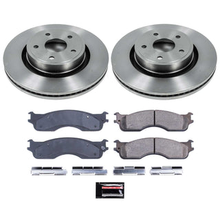 PowerStop Brake Kit (FRONT): Dodge Ram 1500 2004