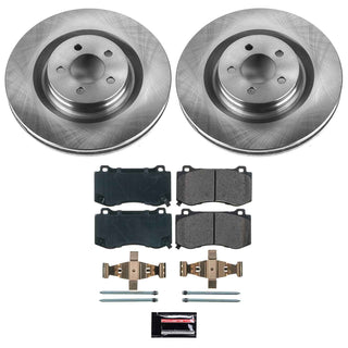 PowerStop Autospecialty Brake Kit (FRONT): Fits Most Chrysler/Dodge (05-23)