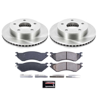 PowerStop Autospecialty Brake Kit (FRONT): Dodge Ram 1500 00-01 5.2L/3.9L