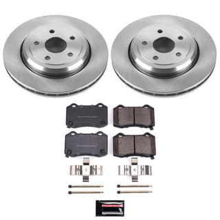PowerStop Autospecialty Brake Kit (REAR): Dodge Durango 18-20 6.4L 392, Jeep Grand Cherokee 12-20 6.4L