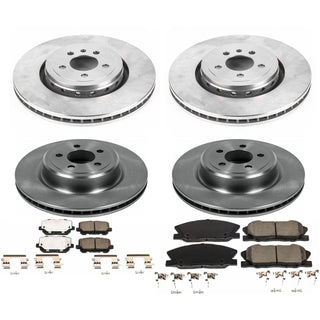 PowerStop Brake Kit (FRONT & REAR): Dodge Charger 14-22 6.4L/6.2L/5.7L/3.6L