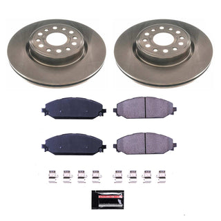 PowerStop Autospecialty Brake Kit (FRONT): Ram 1500 19-22 6.2L/5.7L/3.6L