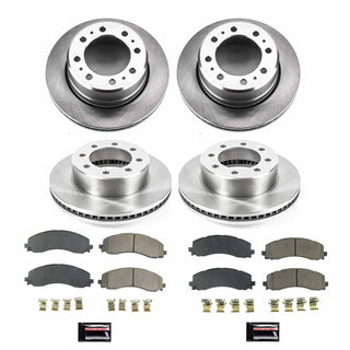 PowerStop Autospecialty Brake Kit (FRONT & REAR): Ram 3500 19-22 6.7L Diesel/6.4L