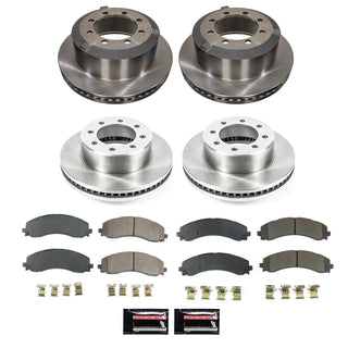 PowerStop Autospecialty Brake Kit (FRONT & REAR): Ram 3500 19-24 6.7L Diesel/6.4L
