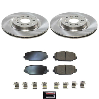 PowerStop Z17 Evolution Plus Ceramic Brake Kit (REAR): Jeep Grand Cherokee 21-24 5.7L/3.6L/2.0L w/ Hardware