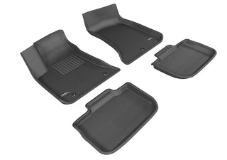 3D MAXpider ACE Kagu Floormats (Black, Both Rows): Chrysler 300 2011 - 2024 RWD