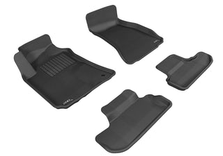 3D MAXpider ACE Kagu Floormats (Black, Both Rows): Dodge Challenger 2008 - 2010