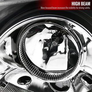 Spec D Projector Halo Headlights (Black): Chrysler 300 2005 - 2010