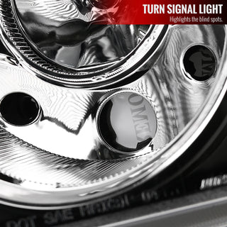 Spec D Projector Halo Headlights (Black): Chrysler 300 2005 - 2010