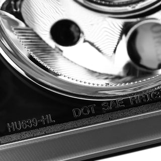 Spec D Projector Halo Headlights (Black): Chrysler 300 2005 - 2010