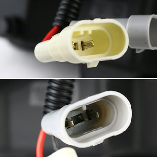 Spec D Projector Halo Headlights (Black): Chrysler 300 2005 - 2010