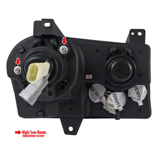 Spec D Projector Halo Headlights (Chrome, Version 2): Chrysler 300 2005 - 2010