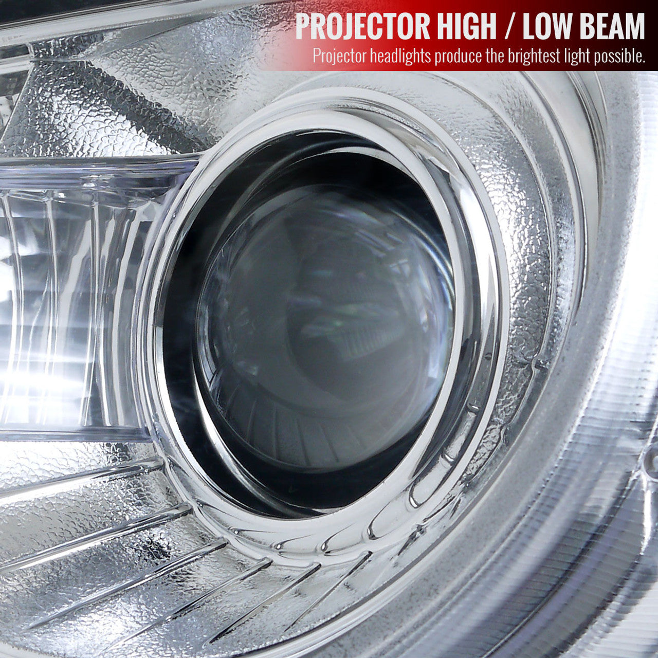 Spec D LED Headlights (Chrome): Chrysler 300C 2005 - 2010