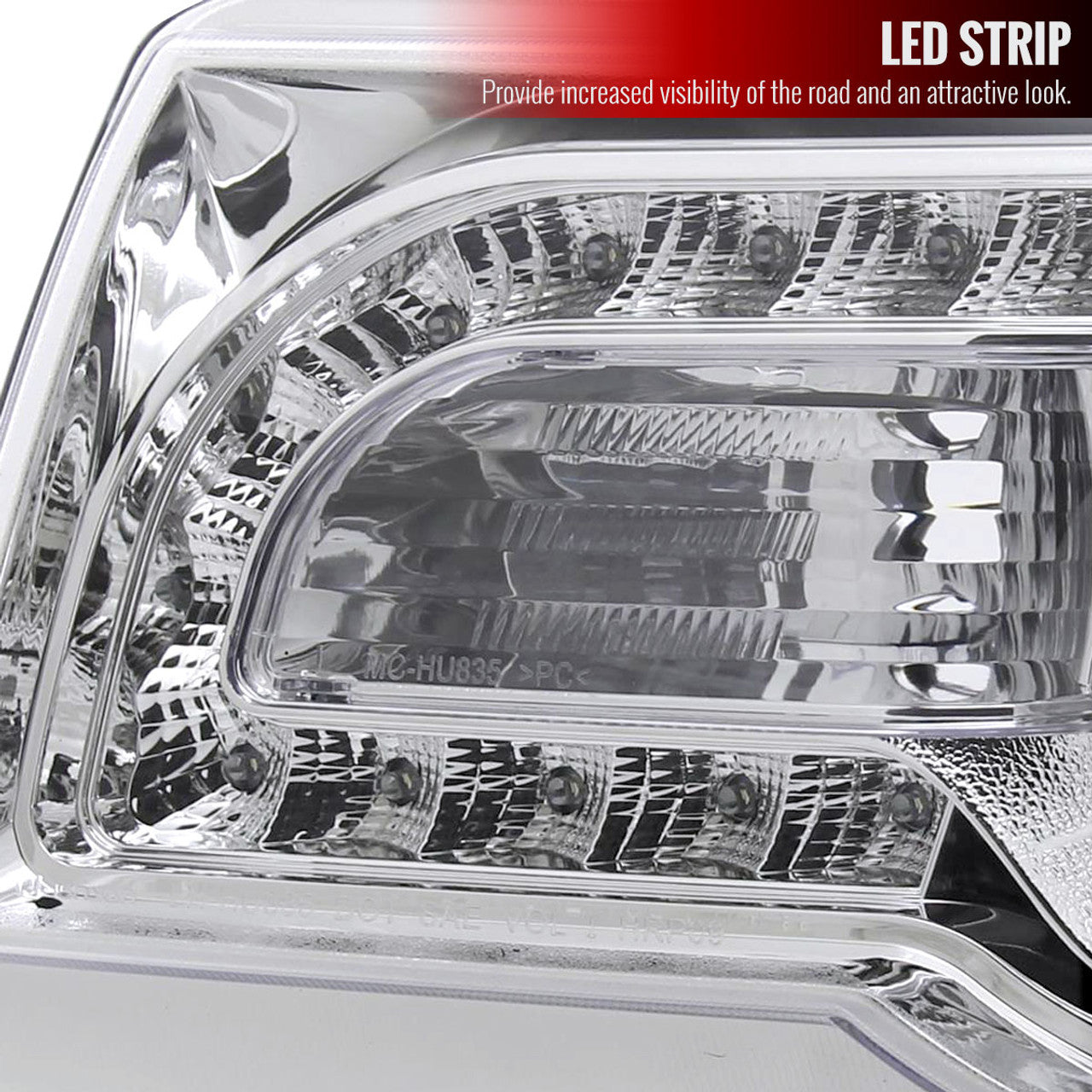 Spec D LED Headlights (Chrome): Chrysler 300C 2005 - 2010