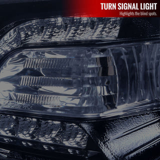 Spec D Projector Halo Headlights (Smoke): Chrysler 300C 2005 - 2010