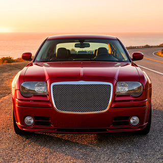 Spec D Projector Halo Headlights (Black w/ OUT Bulb): Chrysler 300 2005 - 2010