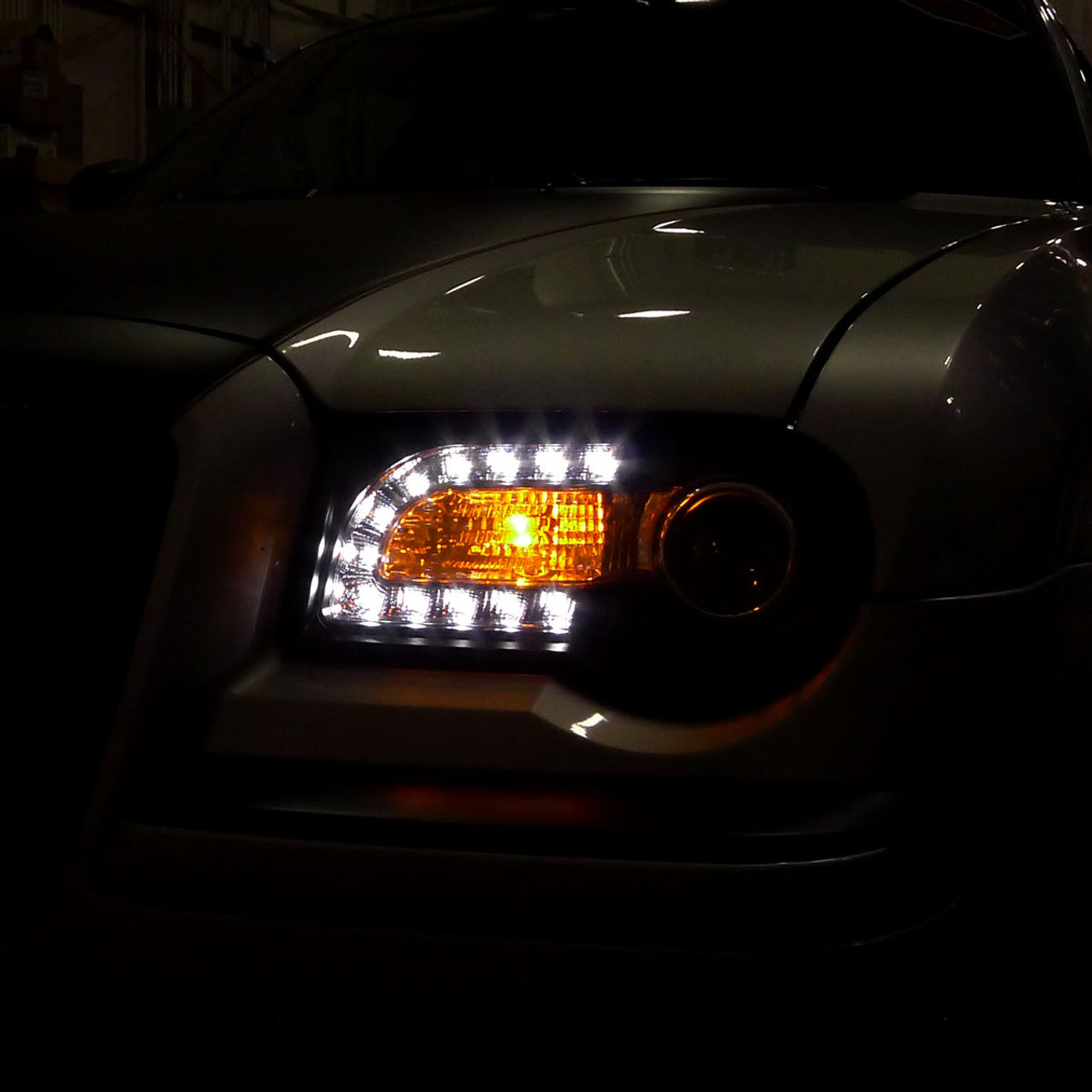 Spec D LED HeadLights (Black): Chrysler 300C 2005 - 2010