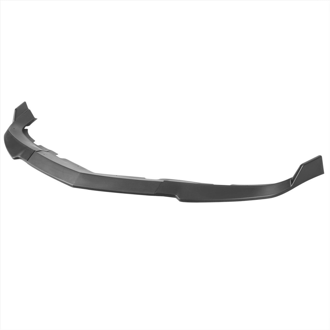 Spec D Front Lip (Matte Black, 3pc): Dodge Charger 2011 - 2014