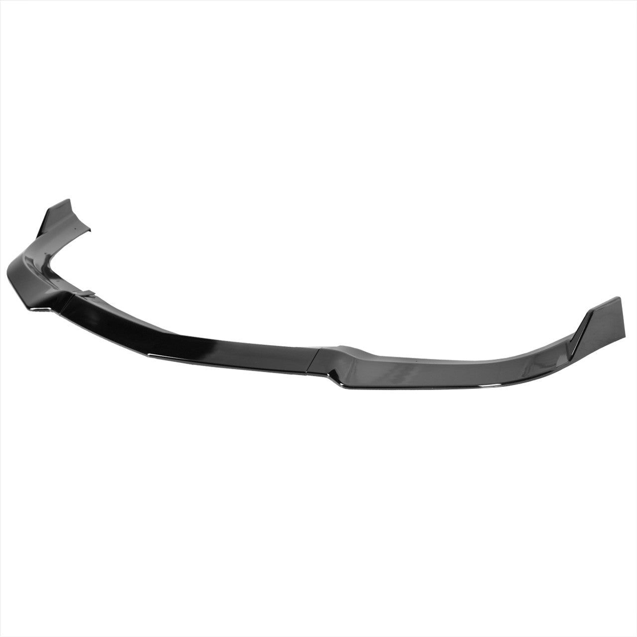 Spec D SRT Style Front Lip (Gloss Black, 3pc): Dodge Charger SRT8 2012 - 2014