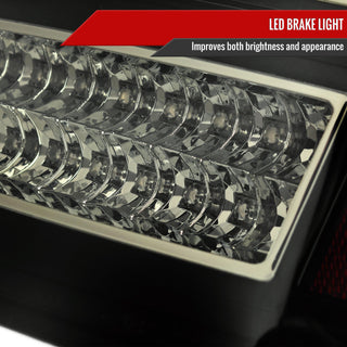 Spec D LED Tail Lights (Dark Smoke): Chrysler 300C 2005 - 2007