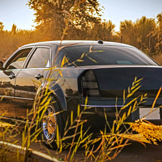 Spec D LED Tail Lights (Dark Smoke): Chrysler 300C 2005 - 2007