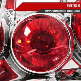 Spec D Altezza Tail Lights (Chrome): Dodge Charger 2006 - 2008