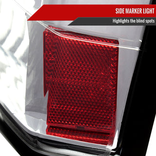 Spec D Altezza Tail Lights (Chrome): Dodge Charger 2006 - 2008