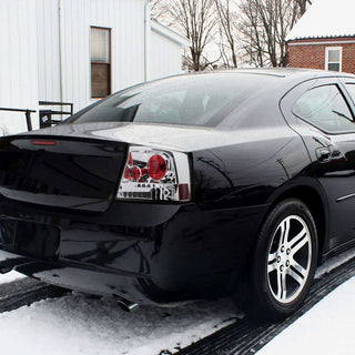 Spec D Altezza Tail Lights (Chrome): Dodge Charger 2006 - 2008