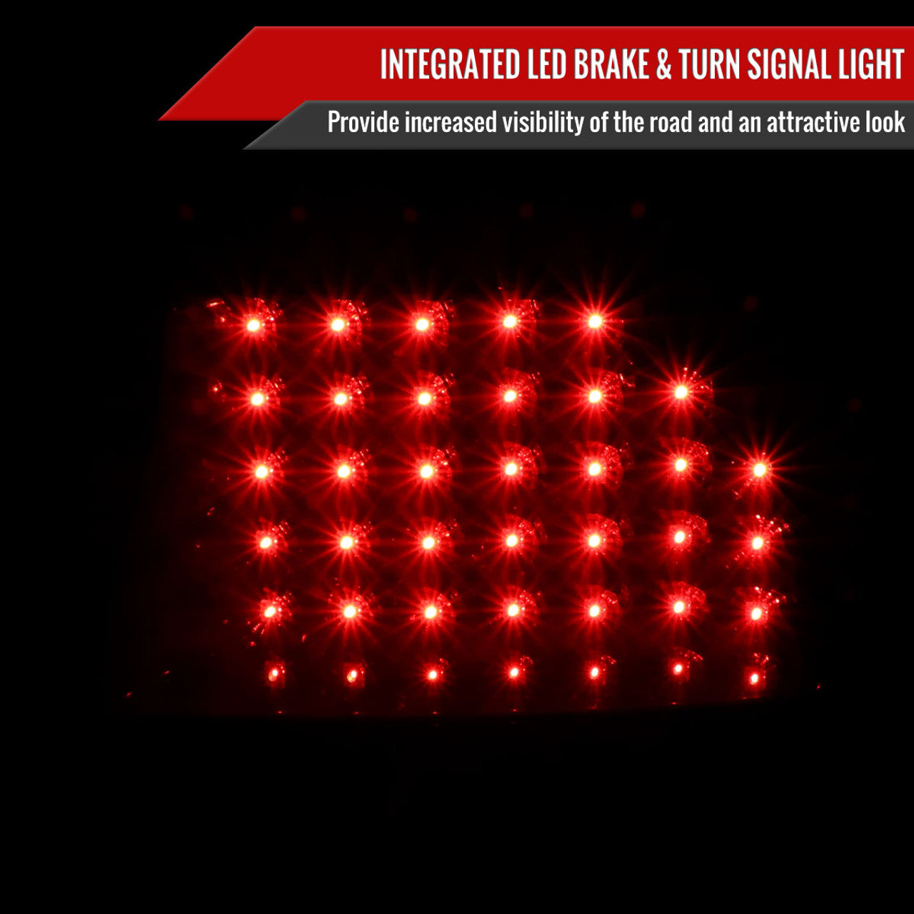 Spec D LED Tail Lights (Dark Smoke): Dodge Charger 2006 - 2010