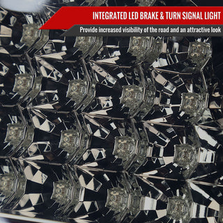 Spec D LED Tail Lights (Smoke): Dodge Charger 2006 - 2010