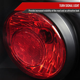 Spec D Altezza Tail Lights (Black): Dodge Charger 2006 - 2010