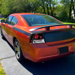 Spec D Altezza Tail Lights (Black): Dodge Charger 2006 - 2010