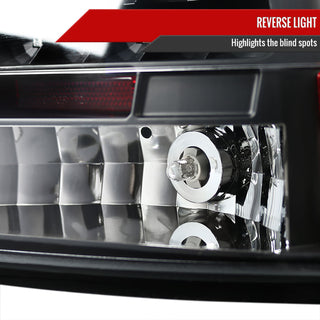 Spec D LED Tail Lights (Black): Dodge Charger 2006 - 2010