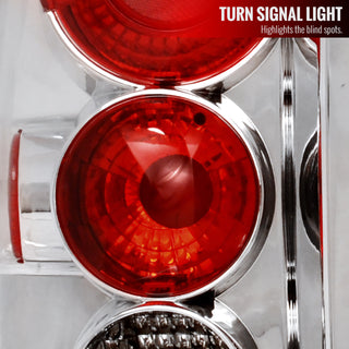 Spec D Altezza Tail Lights (Chrome): Jeep Grand Cherokee 2005 - 2006