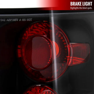 Spec D Altezza Tail Lights (Black): Jeep Grand Cherokee 2005 - 2006